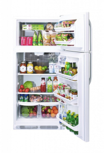 22CUFT Propane Refrigerator WHITE DV ONLY